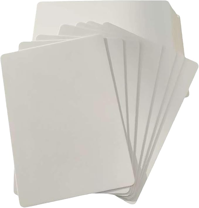 Blank Playing Cards to Write on, Poker Size 2.5 x 3.5 Inches, 216PCS, 4 Packs x 54 - Blank Playing Cards Printable, Customizable Deck for Gift, DIY Game