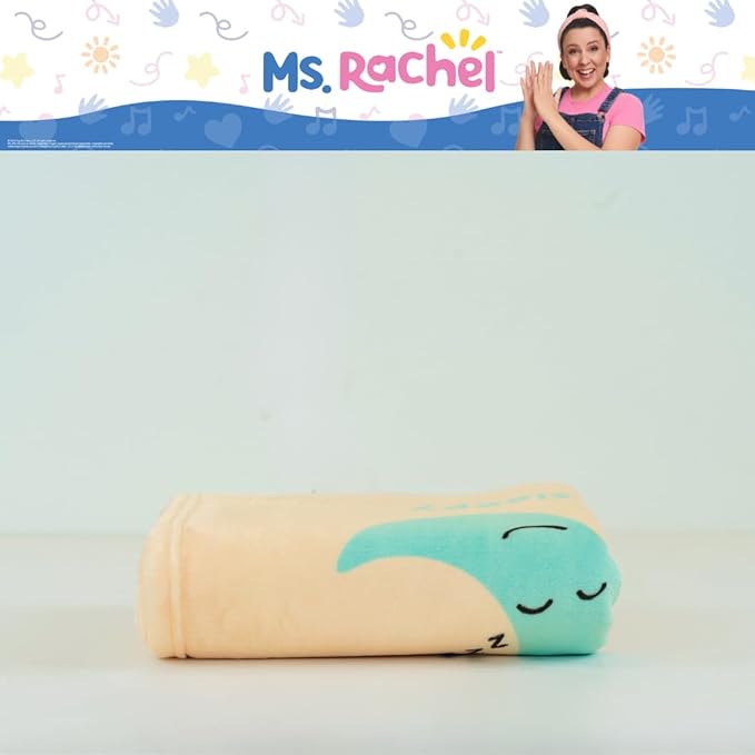 Ms. Rachel Educational Adventures Bedding Super Soft Cozy Throw, 46 in x 60 in, (Officially Licensed Product) by Franco Kids