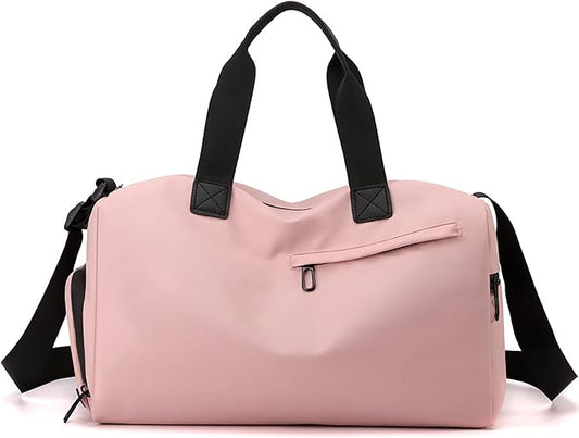 Handbag for Women Yoga Bag Large Capacity Yoga Pad Buckle with Shoe Compartment Water Bottle Sports Gym Bag Travel