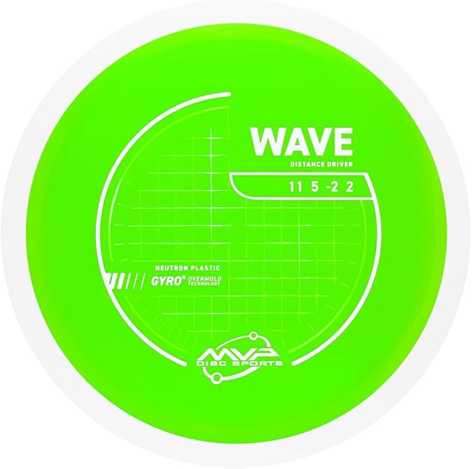 MVP Disc Sports Neutron Wave Disc Golf Distance Driver (Colors May Vary)
