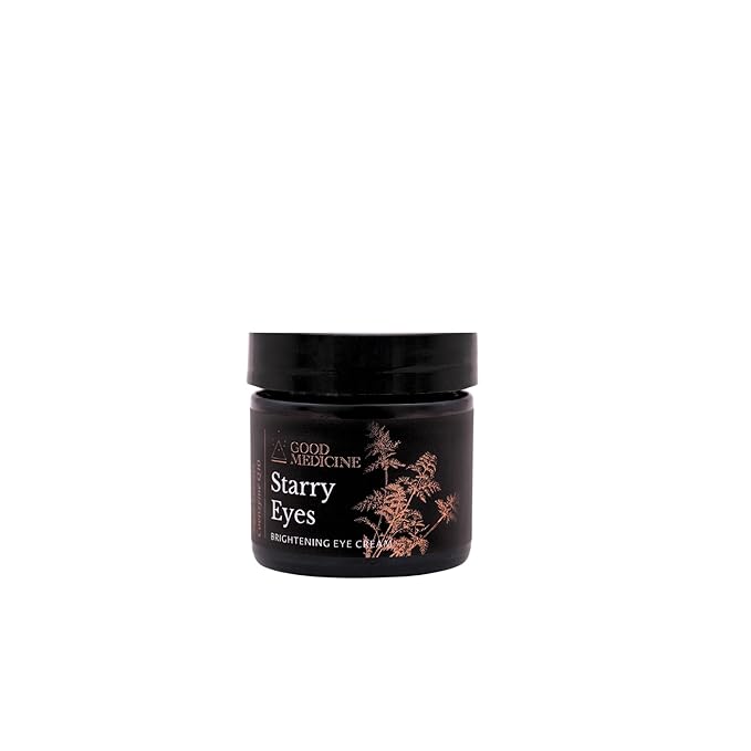 Starry Eyes Brightening Cream - Hydrating Cream for Dark Circles and Puffy Eyes - Anti-Aging COQ10 for Fine Lines and Wrinkles - Skincare for Women and Men (1 oz)