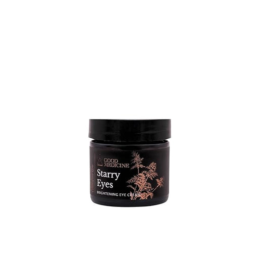 Starry Eyes Brightening Cream - Hydrating Cream for Dark Circles and Puffy Eyes - Anti-Aging COQ10 for Fine Lines and Wrinkles - Skincare for Women and Men (1 oz)