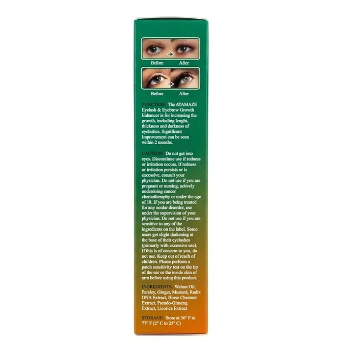 Eyelash & Eyebrow Growth Serum – 2-in-1 Lash and Brow Enhancer – Nourishing Natural Oils Formula – Vegan & Cruelty Free – Conditioning Treatment for Fuller Looking Lashes & Brows