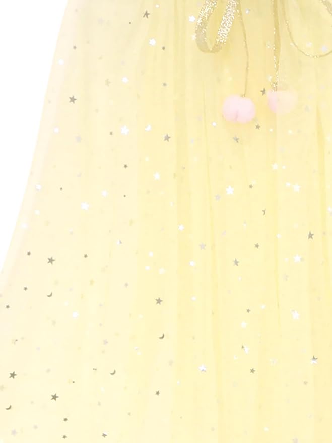 FKKFYY Rainbow Cape Cloak for Girl Princess