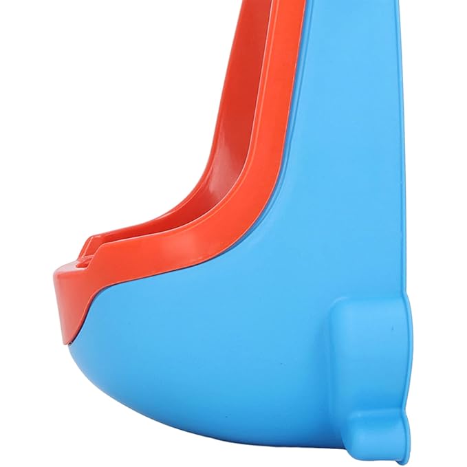 JTLB Frog Potty Training Urinal, Cute Frog Shape Cute Toddler Urinal Potty Training Urinal for Boys with Funny Aiming Target (Blue)