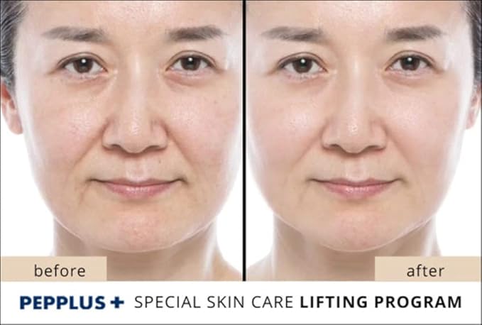 PEPPLUS + Anti-wrinkle Eye Cream, Firming, Moisturizing, Nourishing 30 ml Bundled with 1 Pack Oil Absorbing Blotting Paper