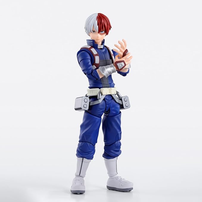 MHA Figure Midoriya Izuku Action Figure Joints Movable Anime Figures Todoroki Shouto Figurine Super Action Statue Collection 15cm