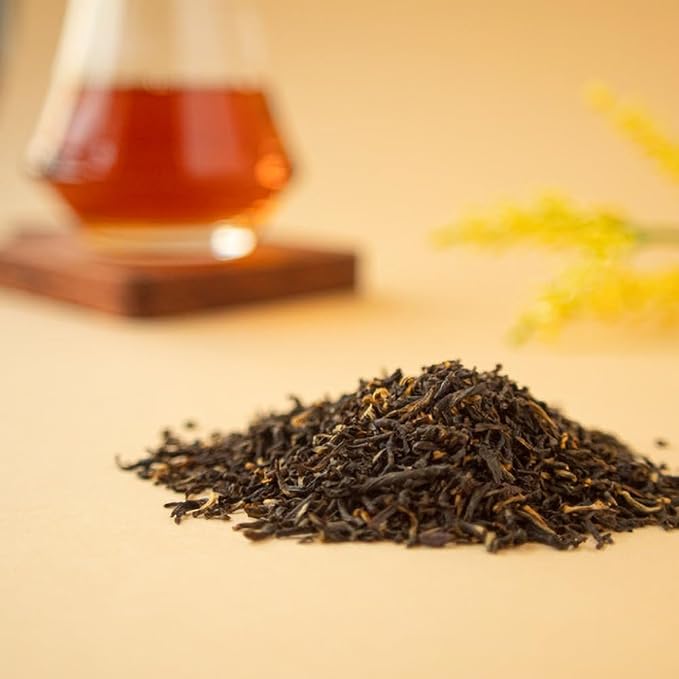 Organic Positively Tea Company, Yunnan Black Tea, Loose Leaf, 16 Ounce