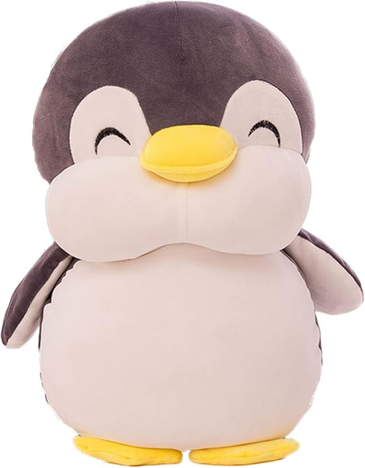 17.7 Inch Plush Penguin Stuffed Animal - Hugging Pillow with Smile Face, Cuddly Penguin Plushie Toy for Kids and Lovers - Perfect for Birthdays, Valentine's, Christmas