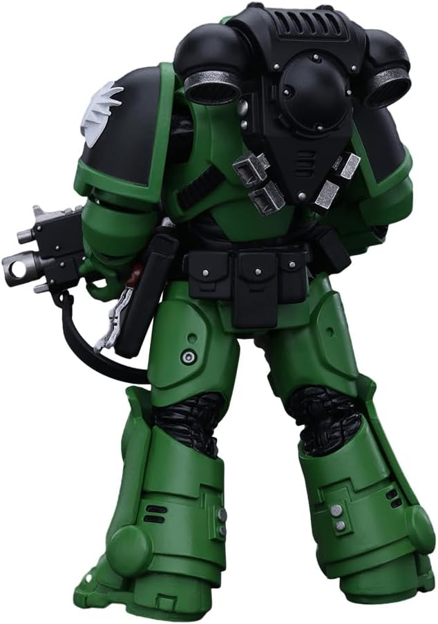 JOYTOY Action Figure 1/18 Warhammer 40,000 Salamanders Intercessors Brother Haecule Collection Model Birthday Gifts 4.8 Inches