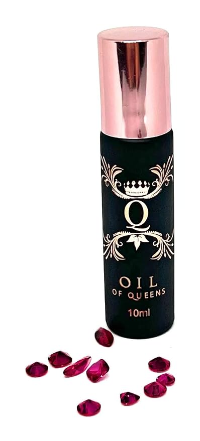 Rose Oil Essential Oil Roll On - Handmade Organic Rose Garden Blend, Peace and Calming Aromatherapy Oils for Face, Skin Care, Stress Relief, Relaxation Gifts for Women 10ml