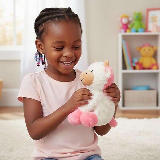 Cow Stuffed Animals Soft Plush Cute Cow Doll for Boys Girls 8in (zuo NIU fense)
