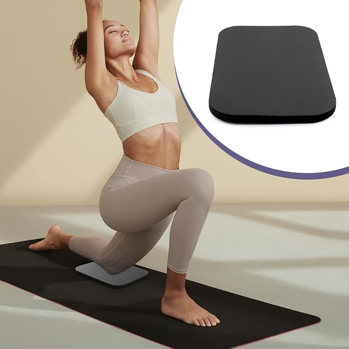 Yoga Knee Pad, Exercise Fitness Yoga Knee Pad Cushion, Foam Floor Pilates Non-Slip Cushions Wrist Elbow Pad Sports Mat for Pilates, Pray, Exercises