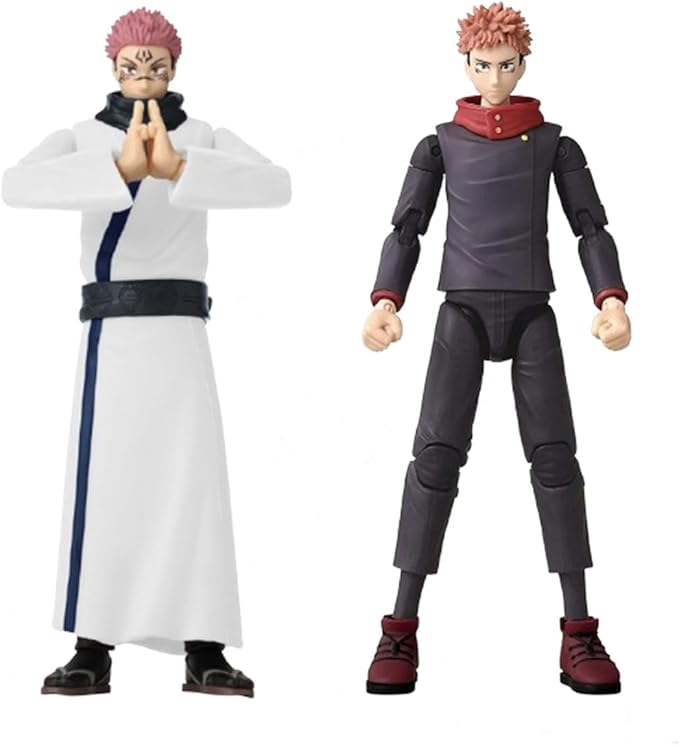 JJK Itadori Yuji Anime Figures Ryomen Sukuna/Fushigura Megumi Movable Interchangeable Parts Anime Action Figurine 6.69IN
