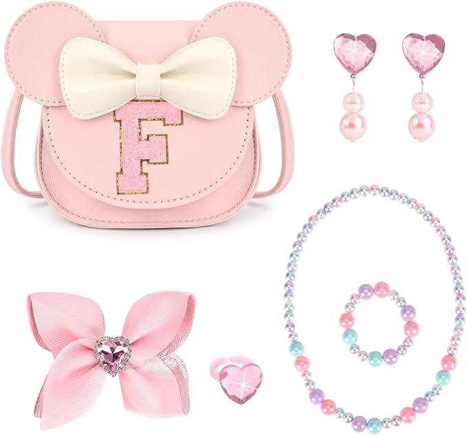 mibasies Toddler Purse Gifts for Girls: 3 Year Old Girl Gifts, Mouse Toys Purse Set