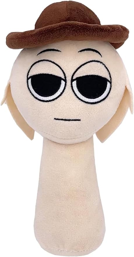 Sprunky Plush Toys Sprunky Wenda and Gray Plushies Sprunky Plushes Soft and Funs Stuffed Toys Dolls for Fans and Friends Birthday for Girls Boys (Light Grey)