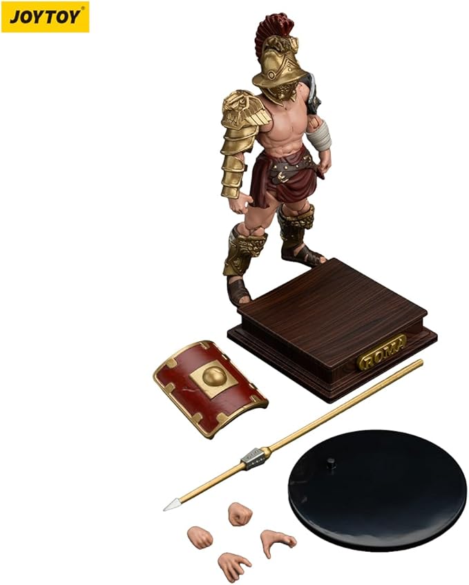 JOYTOY 1/18 Strife Roman Gladiator Thraex Gladiator Collector's Edition Action Figure-4.25in