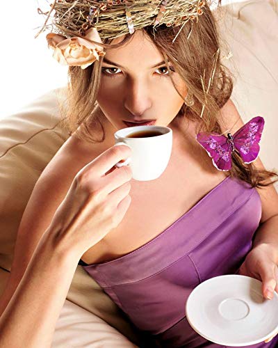 Crazy Cups Decaf Flavoured Coffee Variety Pack,Decaffeinated Flavoured Coffee Pods, Single Serve Hot or Iced Medium Roast Coffee for Keurig K Cups Machines, 40 Count