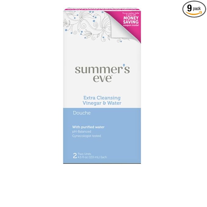 Summer's Eve Extra Cleansing Vinegar & Water Douche 2 Each