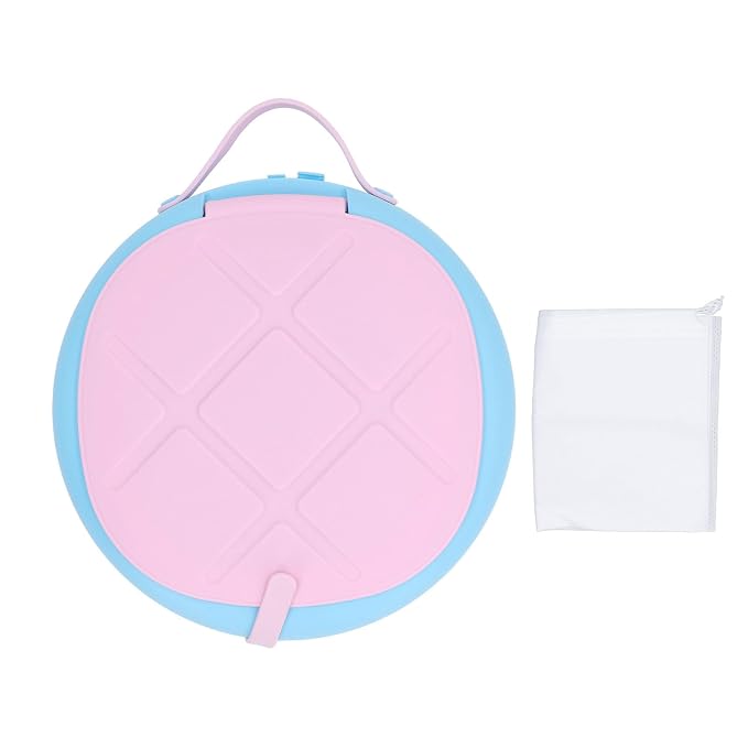 Kids Portable Potty, Portable Potty Seat for Toddler Travel, Plastic with Storage Bag Travel Potty Seat for Toddler Portable Toilet for Kids for Outdoor