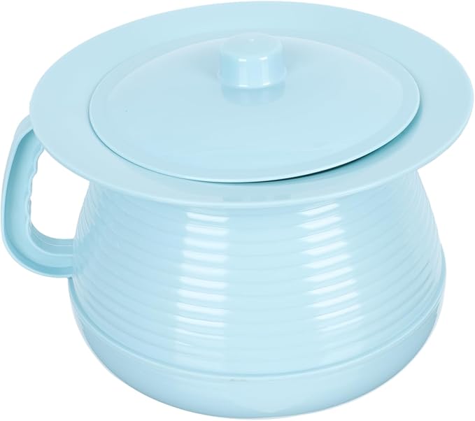 1pc Boys and Girls Urinal Pot with Cover Thicker Bedpan for Portable and Easy to -Resistant Design for Use Travel