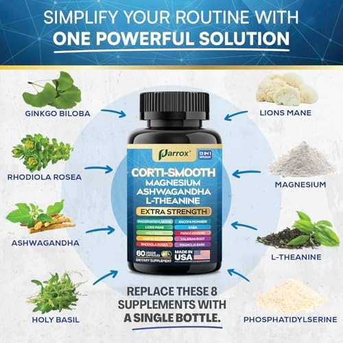 Calm & Metabolic Balance Bundle – Cortisol Support with Ashwagandha, Magnesium, GABA & 20-in-1 Metaboost with Berberine, Akkermansia, Probiotics