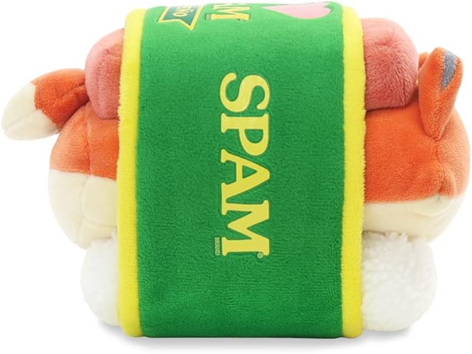 Anirollz Stuffed Animal Plush Toy - Official SPAM Musubi Blanket Outfitz Doll | Soft, Squishy, Warm, Cute, Comfort, Safe| Pillow with Fox - Birthday Decorations Graduation Gift 6" Foxiroll