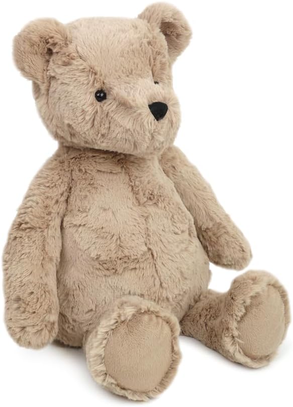 MON AMI Moby The Bear Plush Toy – 19”, Stuffed Animal Bear, Soft Cuddly Plushie for Kids, Adorable Toy for Boys and Girls, for Birthdays, Baby Showers, and Collectors, Cozy Bear Toy