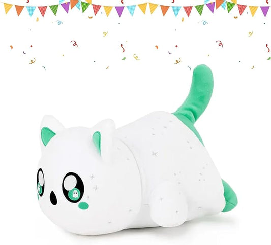 Halloween Gost Memeow Stuffed Animal Cat Plush Pillow for Kids Birthday - Cats Plush Figures Toys with Collection ＆ Decoration