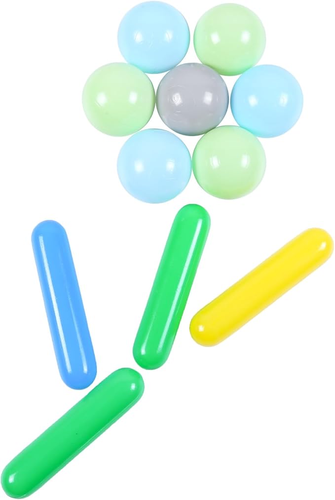 STARBOLO Ball Pit Balls for Toddlers - Macaron Ball Pit Balls Crush Proof Plastic Toy Balls for Toddlers Ball Pits, Ball Pit Play Tent, Baby Pool Water Toys,500pcs