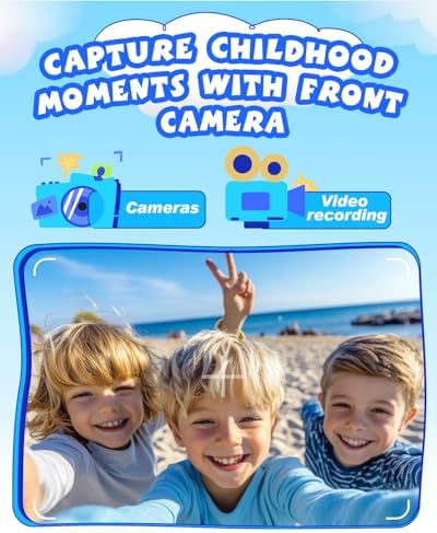 MOMILLA Kids Toys Phone for 3 4 5 6 7 Years Old, 3.97" Touchscreen Christmas Birthday Gifts, Toddler Toys Phone with Music Player Puzzle Games 16 GB Storage Alarm Kids Toys for Ages 3-12 Kids