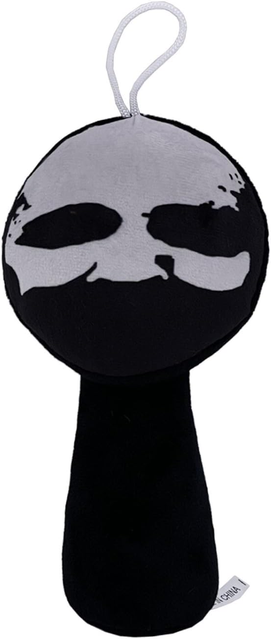 Game Plush Toys,Soft Stuffed Animal Pillow Figure Doll Christmas Birthday Gifts for Adult Kids (Drak Black)