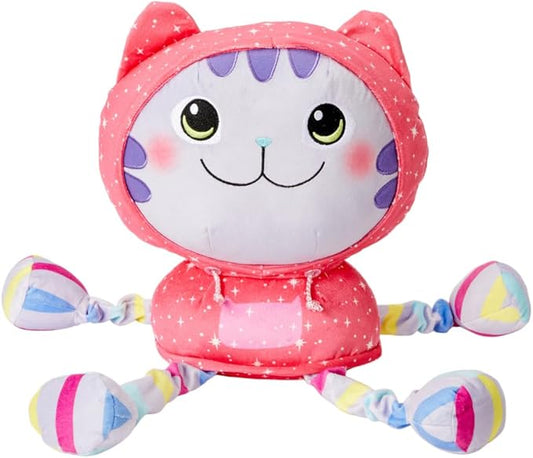 DreamWorks Gabby's Dollhouse DJ Catnip Bedding Super Soft Plush Cuddle Pillow Buddy, (Officially Licensed Product) by Franco