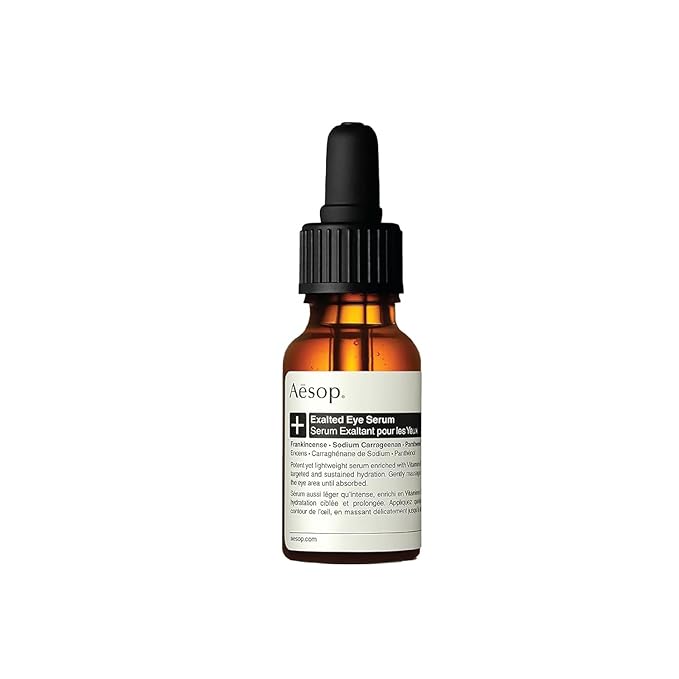 Aesop Exalted Eye Serum - Potent, Lightweight Serum with Vitamins B, C, and E for Hydrated, Replenished Eyes - (15 mL)