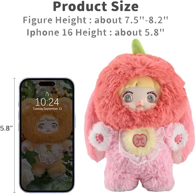 Nommi V3 Interesting Fruits Series Plush Blind Box 1PC (1 of 7 Possible Styles) Cute Figures Collectible Toys Birthday Gifts