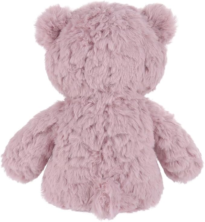 Apricot Lamb Toys Plush Pink Purple Flower Teddy Bear Stuffed Animal Soft Cuddly Perfect for Child 8 Inches