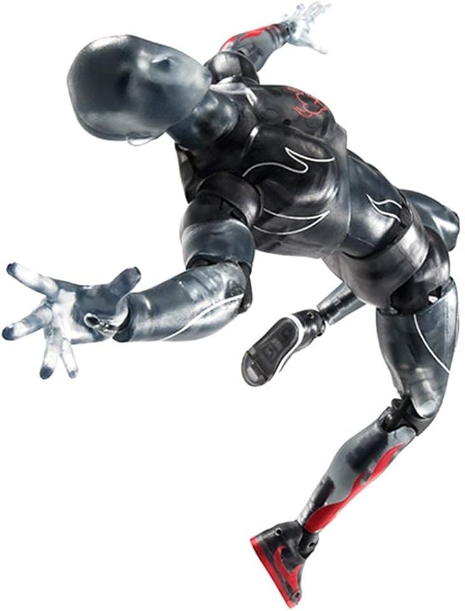 Action Figures Body-Kun/Chan DX PVC Male/Female Action Figure Model for SHF Children Kids Collector Toy Gift (B)