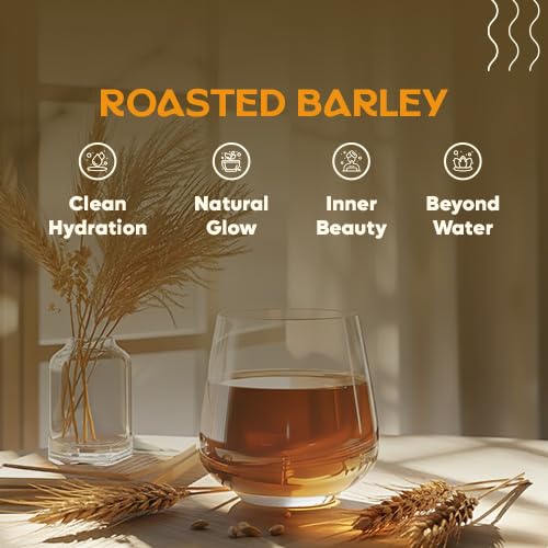 DALAMHARI Korean Roasted Barley Tea Bags 30T-Boricha Japanese Mugicha Nutty | Barley Tea Grain Cha de Cevada Damai Cha Hydration Caffeine Sugar Free Decaf Toasty Coffee Substitute Hot Iced Cold Brew Bags