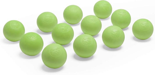 Champion Sports Lacrosse Balls – Official Size SEI Certified, Multi-Color Packs of 3, 6, or 12 for Practice & Games