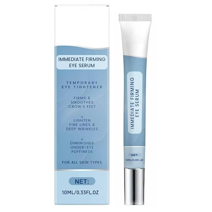 Instant Firming Eye Serum - Anti-Aging Formula, Reduces Under-Eye Bags, Wrinkles, Dark Circles, Fine Lines & Crow'S Feet(10ml)