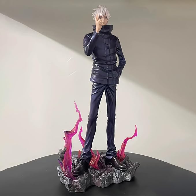 JJK Anime Figures Gojsa Figure Statues Interchangeable Heads and Arms Hidden Inventory Anime Action Figurine 34CM