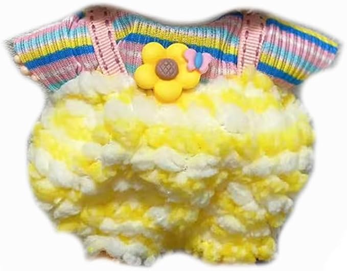 Clothes Set for 17cm Doll, 5 Pack Clothes & Outfit Pack for 17cm Dolls, Dolls Accessories for Collectors, No Doll Included (Set 2)