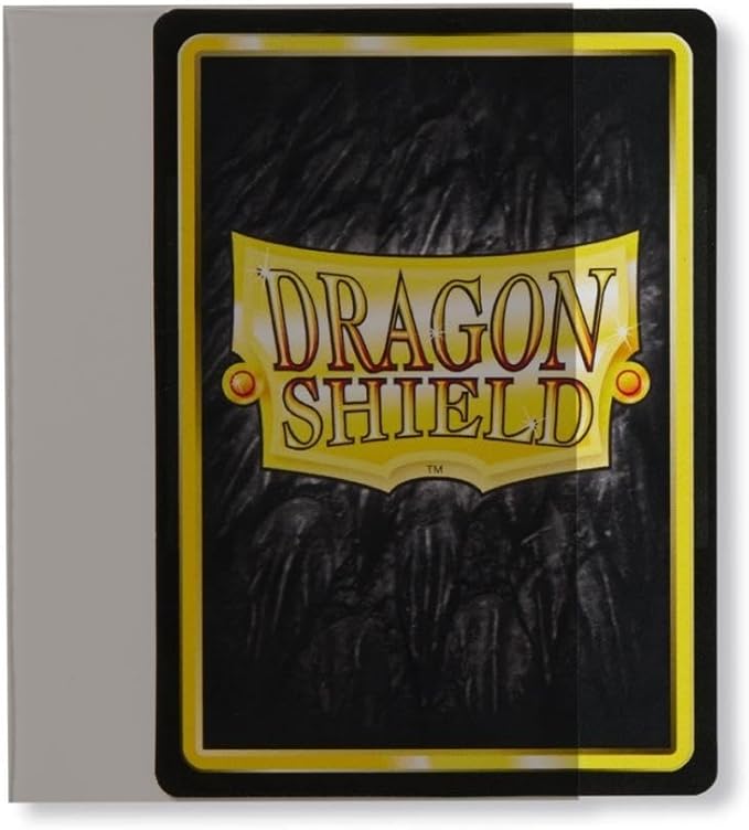 Dragon Shield Perfect Fit Sideloader Inner Card Sleeves Standard Size (100 CT) – PVC-Free Polypropylene Double-Sleeve Protection Compatible with Pokemon, One Piece & Magic The Gathering – Smoke