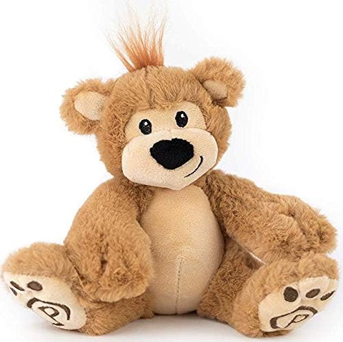Plushible Pawley The 10" Teddy Bear Stuffed Animal - Teddy Bear Plush Toy with Embroidered Details, Soft Stuffed Toy for Babies, Toddlers & Kids, Ideal for Birthdays