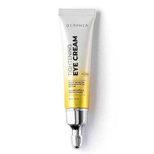Instant Under-Eye-bag Tightening Cream: Temporary Eye Bags Tightener and Remover for Men & Women 50+ - Rapid Eye Puffiness Reducer, Wrinkle Smoothing & Lifting, Firming Treatment Cream, 0.5 oz