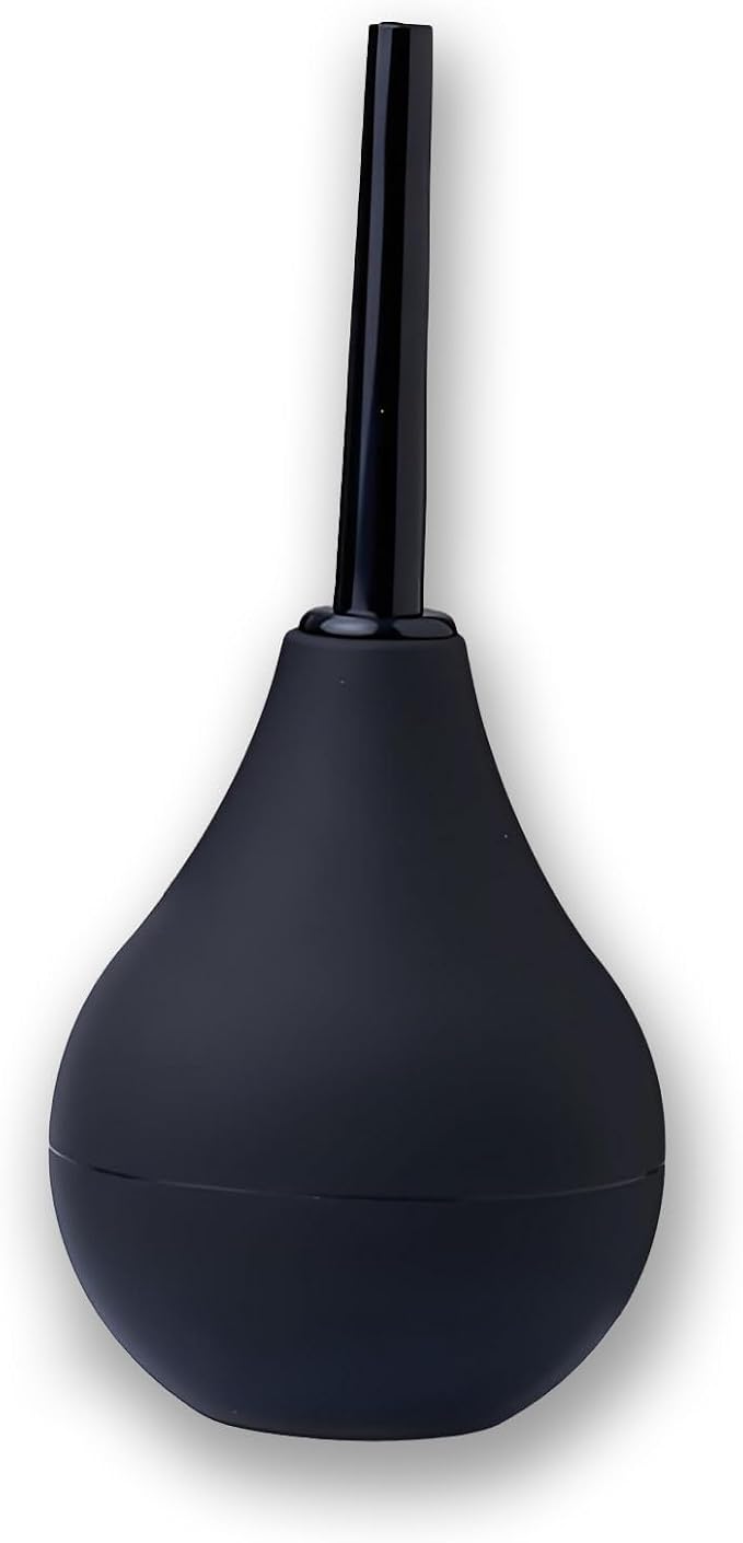 Bum Bulb Anal Douche Kit with Detachable Tip Reusable Enema, Easy to Use and Durable Capacity 3 oz (89 mL)