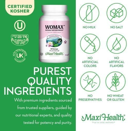 Menopause Supplements for Women Hot Flashes & Night Sweats – Hormone Balance, Menopause Relief for Women & Perimenopause Support – with Black Cohosh, Dong Quai, Chasteberry & Soy Isoflavones – 60 Ct