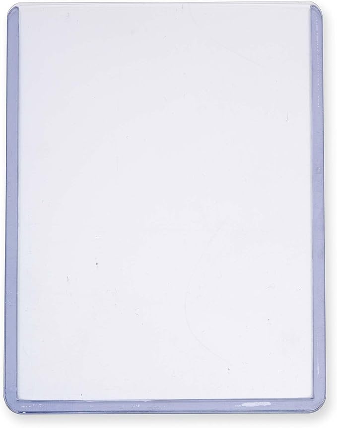 Vault X Toploaders 75pt (25 Pack), 3" x 4" Seamless Clear Rigid Card Holders for Trading Cards TCG