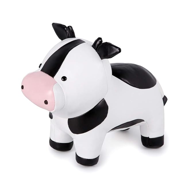 Little Big Friends Musical Baby Toy – Soft Plush Pull-String Cord Classical Toy for Baby & Toddlers | Soothing Stuffed Cuddly Animal Gift | Emma The Cow