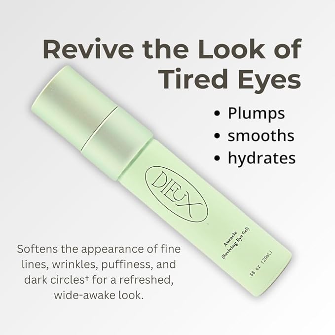 Dieux Auracle Reviving Eye Gel Fragrance Free 0.68 Oz